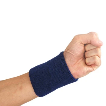 

Aolikes Men Women Wristband Cotton Wrist Brace Sports Sweatband Hand Band For Gym Volleyball Tennis Wrist Wrap Support Guard