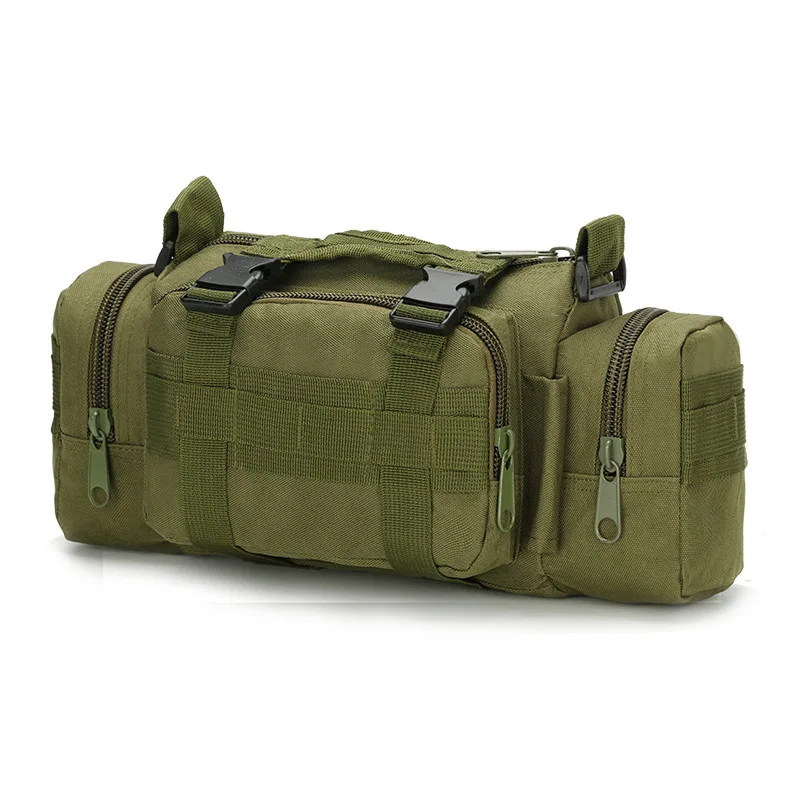 Наружные сумки для альпинизма, военные тактические рюкзаки, водонепроницаемые, Оксфорд, Molle, походные поясные сумки, военные - Цвет: green color
