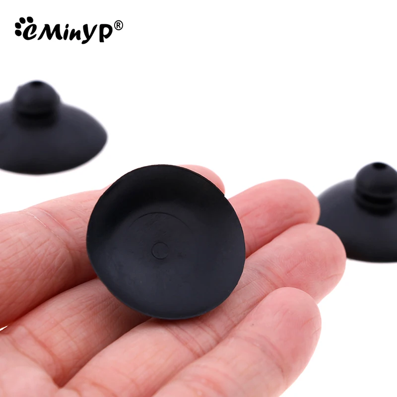 Silicone Fish Tank Suction Cup For Airline Tubing Breeding Divider 10Pcs Soft Aquarium Submersible Pump Sucker Holder Black aquarium suction cup aquarium clip holders aquarium hose holder rubber suction cup holders aquarium clip holder