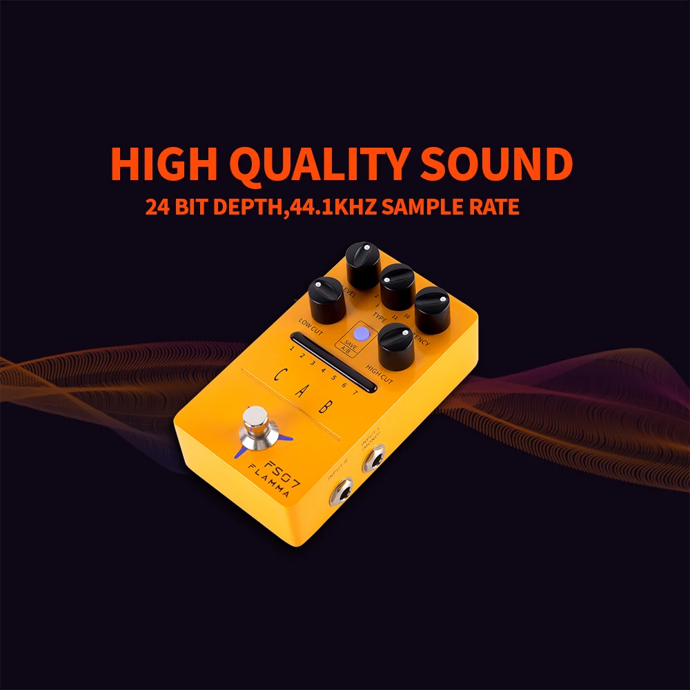 Flamma Fs07 Ir Cabinet Simulation Pedal 