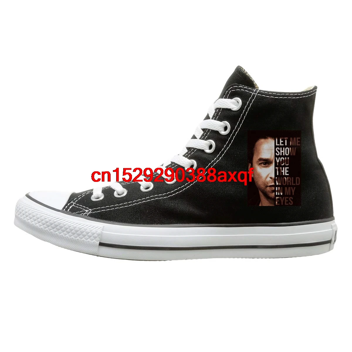 

High-top Canvas Shoes Sneaker Cool-Dave Casual Walking Shoes for Mens Womens