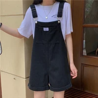 2024 Summer New Trendy Vintage Purple Jean Jumpsuit Women Cotton Wide Legs Bib Female Overalls Woman PersonAlibabaty Performers - Image 4