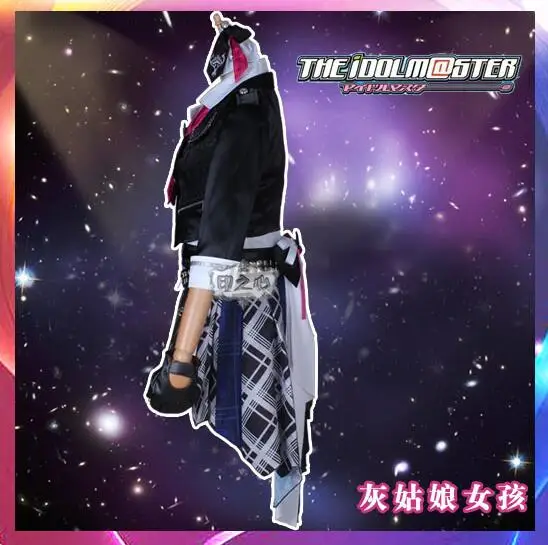 IDOLM@ STER Золушка для девочек звездный свет этап 3th юбилей вечерние Koga Koharu Косплей Костюм