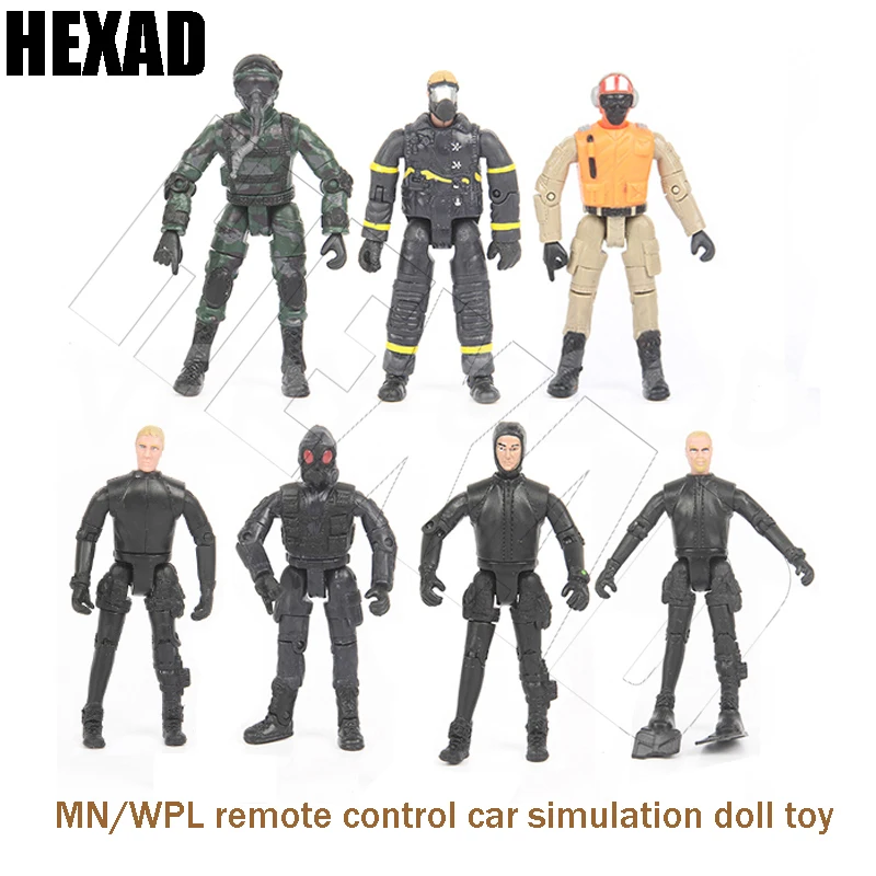 MN / WPL Action Figure Scale Garage Driver Doll For RC Car Simulation Decoration Accessories Toy | Игрушки и хобби