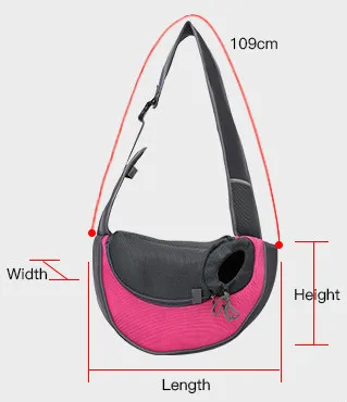 Pet Puppy Carrier S/L Открытый Путешествия собака сумка сетка Оксфорд один комфорт Слинг Сумка Tote сумка стропы спортивные сумки для домашних животных