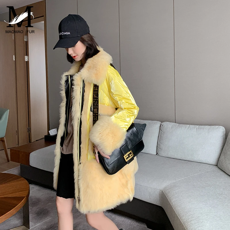 Зимние женские длинные парки, хлопковые куртки на молнии, утепленные женские длинные теплые меховые пальто, одежда