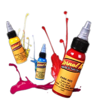 

30ml/bottle tattoo ink set permanent makeup art pigment 16PCS cosmetic tattoo paint for eyebrow eyeliner lip body Body makeup