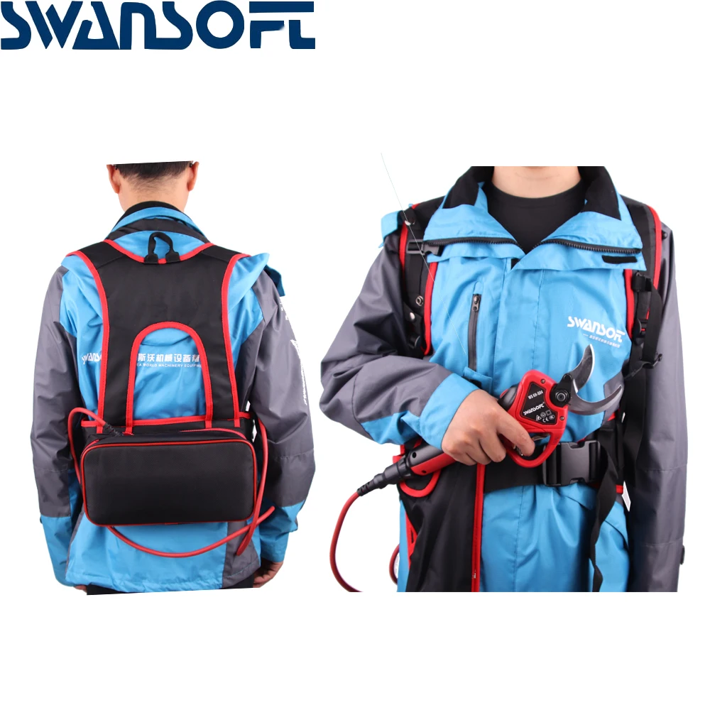 Литиевые ножницы с батареей 40 мм Электрический секатор садовые секаторы