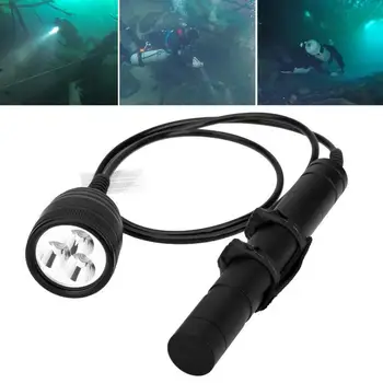 Price Underwater 150m 3000lm 3x XM-L2 LED Diving Flashlight Torch With 2 M Line Length For Professional Diving/Photographic Supplement