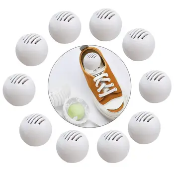 

5pcs Shoes Cleaner Fresher Deodorant Dry Deodorizer Air Purifying Switch Ball Shoes Odor Eliminator Balls For Shoes