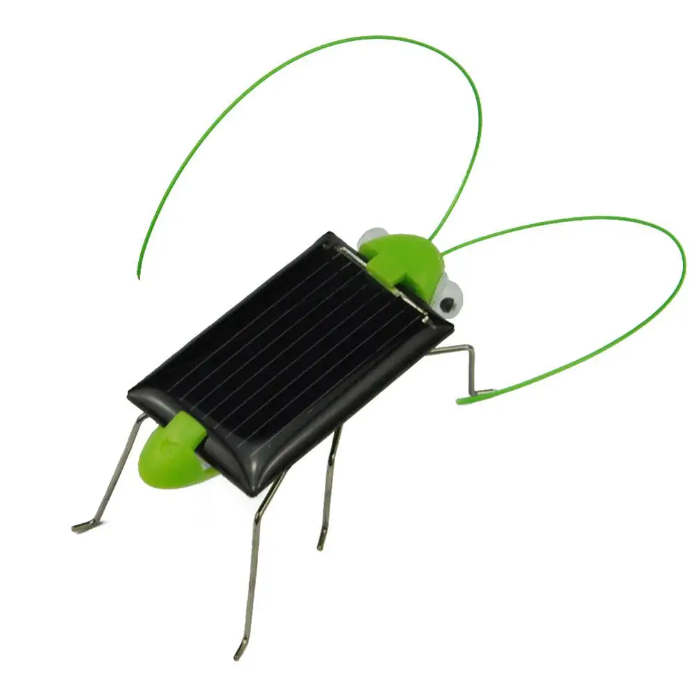 wholesale Solar Grasshopper Insect Bug Moving Toy, Lovely funny Mini Solar toy Insect Teaching Fun Gadget Toy Gift 4 wholesale Solar Grasshopper Insect Bug Moving Toy, Lovely funny Mini Solar toy Insect Teaching Fun Gadget Toy Gift 4
