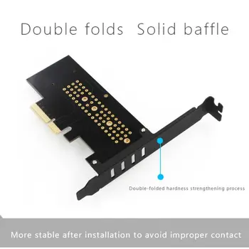 

M.2 NVMe SSD NGFF to PCIE X4 Adapter Expansion Card PCI Express 3.0 x4 2230-2280 24BB