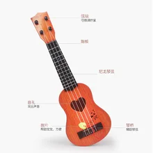 Детская маленькая гитарная игрушка-игра для начинающих модель музыкальная Instru для мужчин t фортепиано для мужчин и женщин детские Гавайские гитары