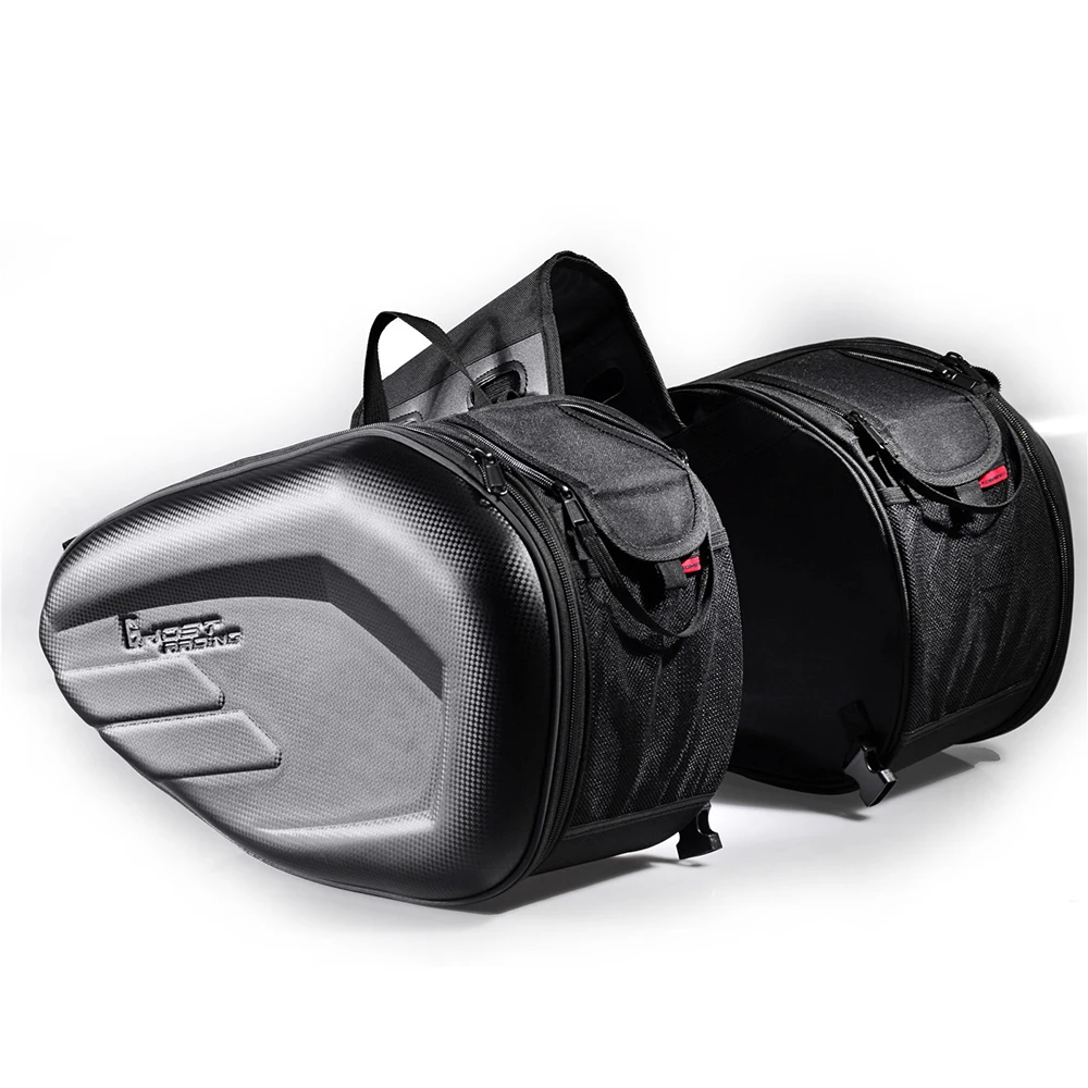 Motorcycle Universal Waterproof Tank Tail Helmet Saddle Bag Backpack Cafe Racer