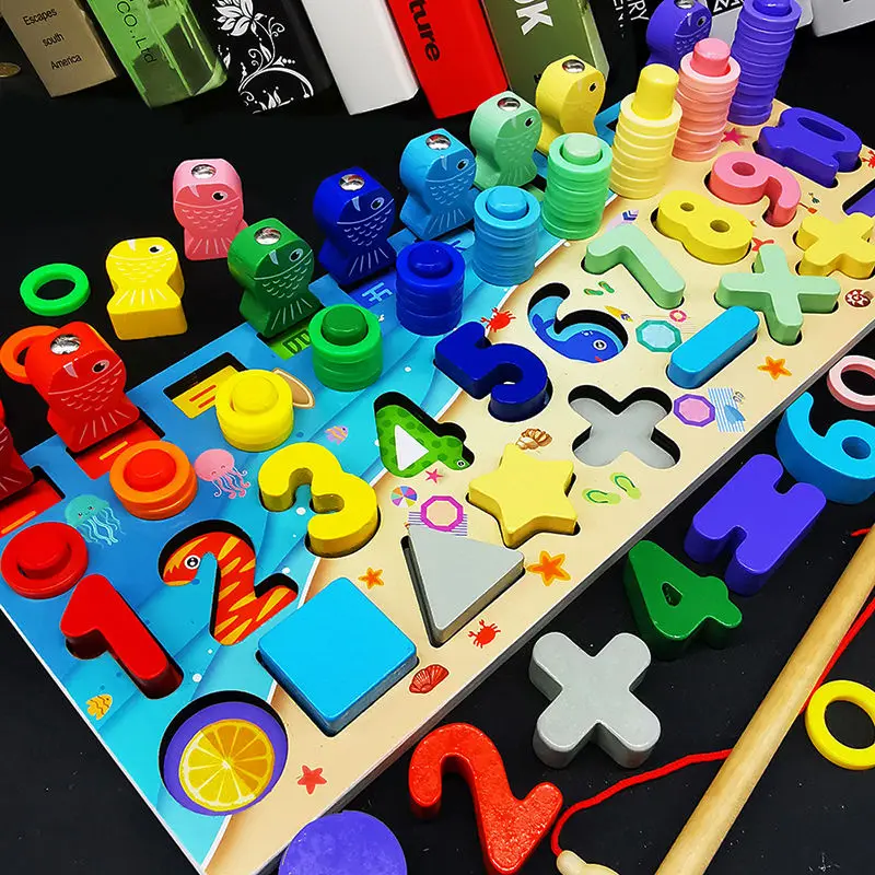 Math Toys Wooden Montessori Learning Baby Educational Toys For Children Wood Preschool Toys For Children Educational Montessori Math Toys Wooden Montessori Learning Baby Educational Toys For Children Wood Preschool Toys For Children Educational Montessori