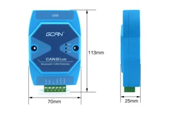 Module de Conversion Bluetooth Canbus Gateway Gcan 203 de qualité industrielle, Transmission de la Date réalisation de la surveillance à distance 
