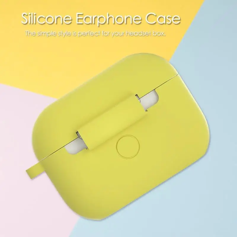Силиконовый чехол для наушников с Bluetooth, защитный чехол для Apple Airpods Pro