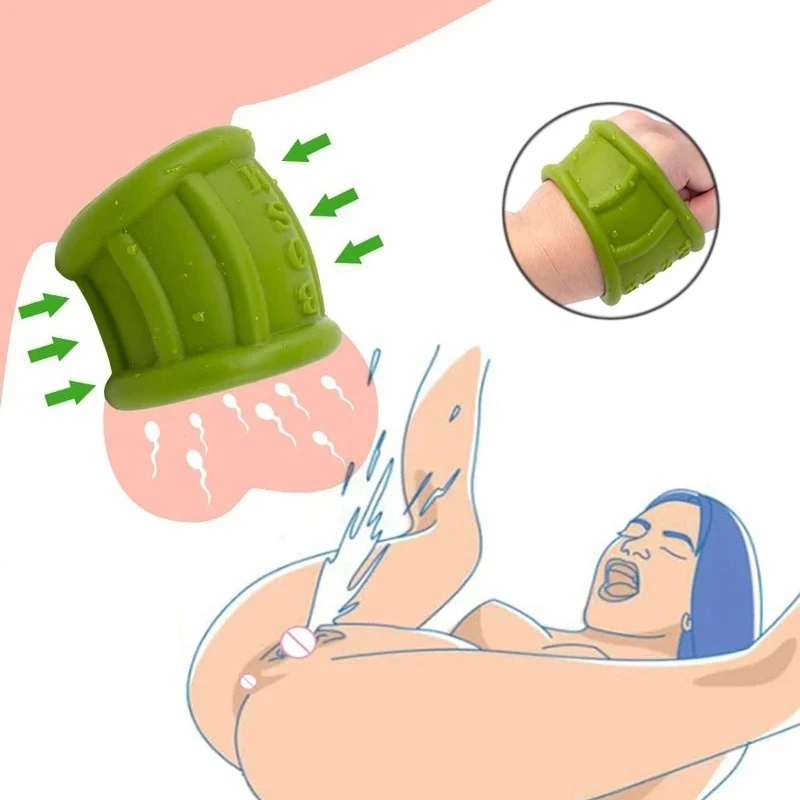Soft Best Male Cock Ring BDSM Scrotum Cockring Sexy Toys For Men Chastity Penis Sleeve Sexual Adult Bondage Flirt Tools