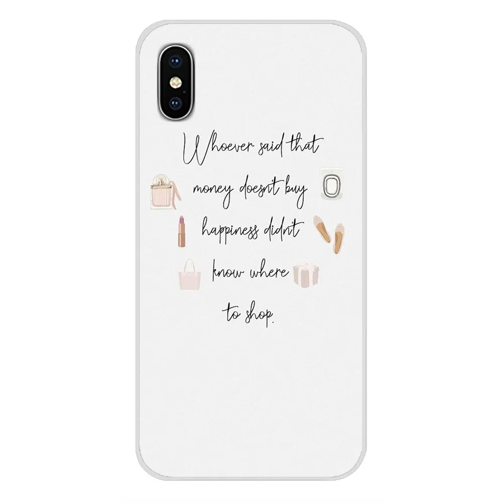 images 4 Прозрачный ТПУ чехол Сплетница цитаты положительные для Apple IPhone X XR XS MAX 4 4s 5 5S 5C SE 6 6S 7 8 Plus ipod touch 5 6 - Цвет: images 4