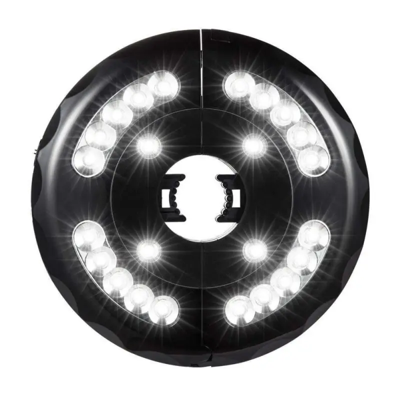 

Patio Umbrella 24 LED Lamp Umbrella Light Detachable Roman Light Multi-Function Waterproof Camping Tent Light