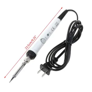 

60W Adjustable Temperature Soldering Iron Welding Tool Hand Solder EU/US Plug Y51B
