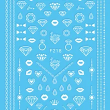 Южнокорейская хипстерская наклейка для ногтей панк наклейки для ногтей Жевательная бумага наклейка длинный наконечник перо аппликация F215