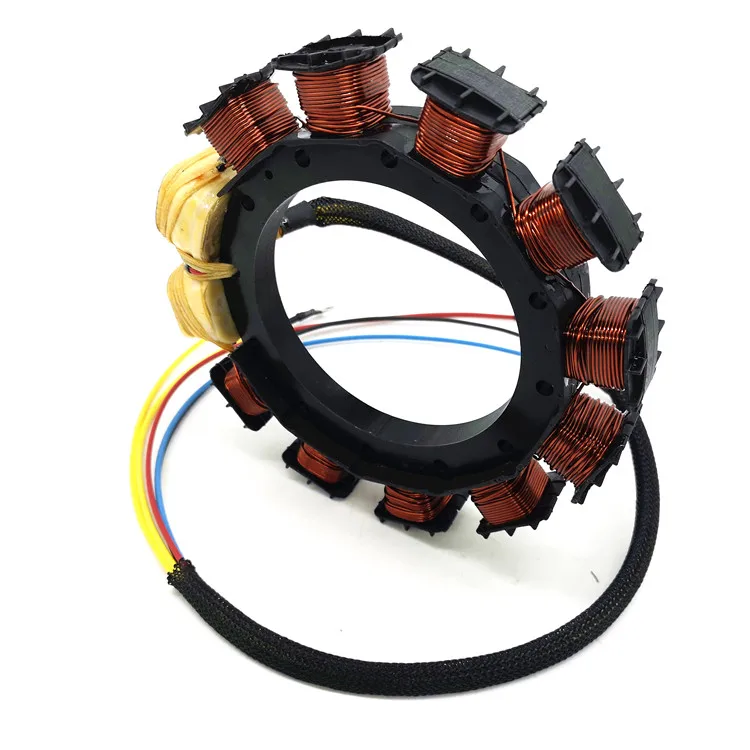 JETUNIT подвесной мотор Статор для ртути 40HP 10AMP 2 цилиндра 398-5255 398-5256 398-4770 174-5255