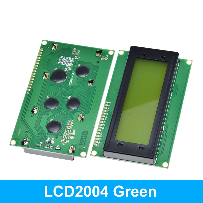 ЖК дисплей 2004 + I2C 20x4 2004A синий/зеленый экран HD44780 символьный дисплей/w IIC/I2C