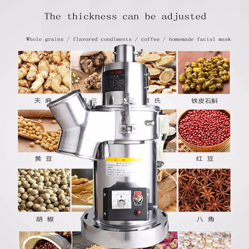 

Automatic Table-type Continuous Feeding Herb Hammer Grinder Pulverizer Grinding Machine Ultrafine Powder Mill