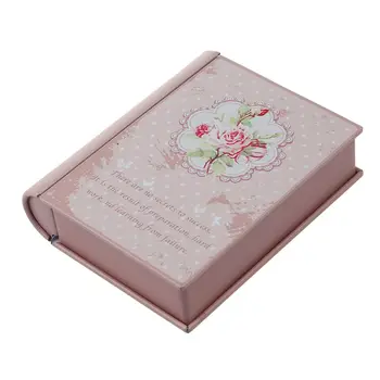 

New 1pc creative mini European style books shape candy storage box wedding favor tin box zakka cable organizer container househo