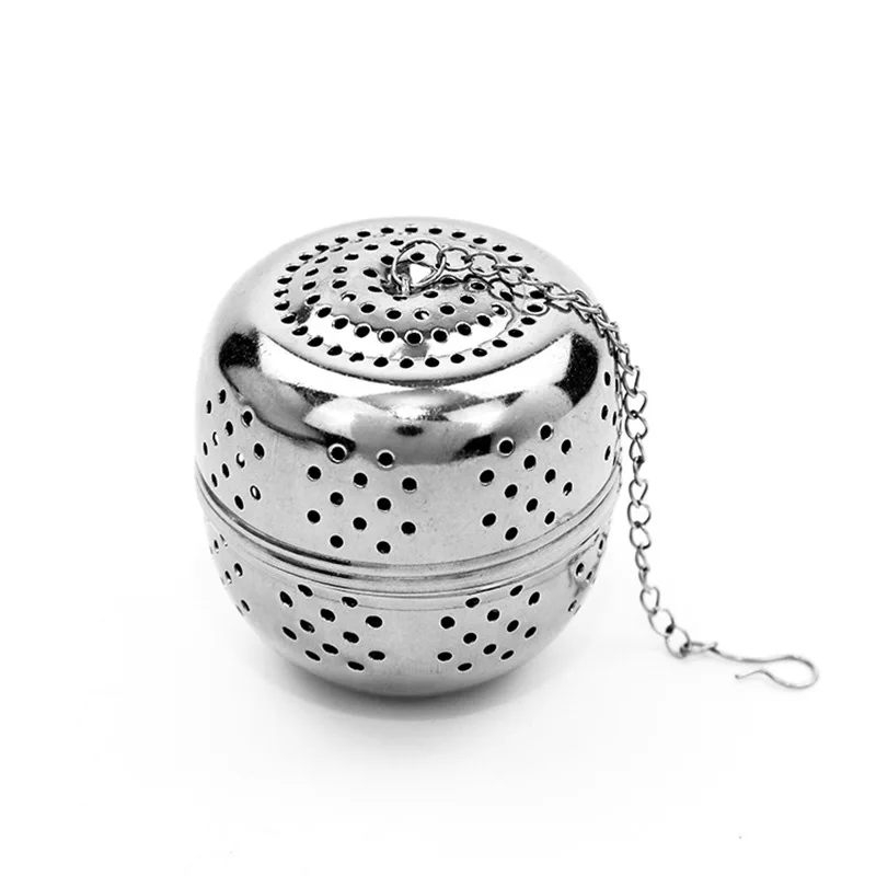 4 Sizes Stainless Steel Ball Tea Leak Ball Tea Leak Mesh Filter Strainer Tea Infuser With Rope