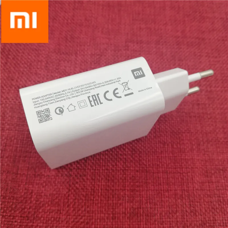 Xiao mi Max Беспроводное зарядное устройство 20 Вт Qi быстрое зарядное устройство 27 Вт штекер для Xiao mi 8 mi 9 mi 9 pro 5G mi x 2s 3S iPhone XS XR XS MAX 11 - Цвет: EU charger only