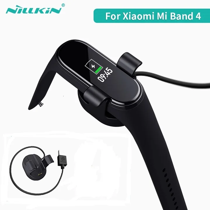 Зарядное устройство для Xiaomi mi Band 4 mi band 4 NILLKIN 30 см usb кабель для зарядки для Xiaomi mi Smart Band 4 зарядное устройство - Тип штекера: for Mi Band 4