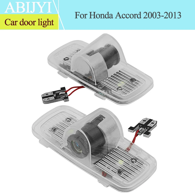 

LED Car Door Welcome Logo Light For Honda Accord 2003-2013 Projector Shadow Lamps