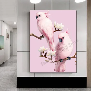 

Love parrot birds diamond painting complete full square drill,5d diamond embroidery sale mosaic diamond set,home art GG1358