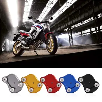

Motorcycle CNC Parking Side Kickstand Stand Extension Base Plate Foot Side Stand Extension Pad Support For Ducati DIAVEL