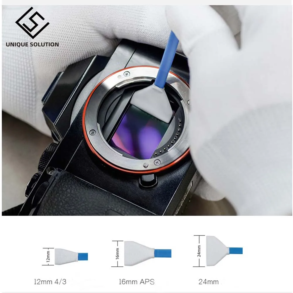 

10PCS CMOS CCD SWAB Sensor Cleaner Cleaning Kit Full Frame BIG For Canon Nikon Sony pentax Camera Lens Sensor