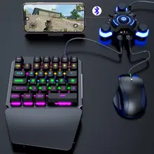 PUBG мобильный геймпад проводной/беспроводной контроллер игровая клавиатура мышь конвертер для Android ios телефон к ПК Bluetooth 4,0 адаптер