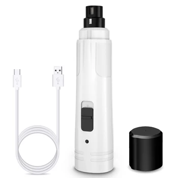 

Grooming Powerful Low Noise 2 Speed Strong Smoothing Fast Electric Trimmer Dog Cat LED Lighting Safe Pet Nail Grinder Painless