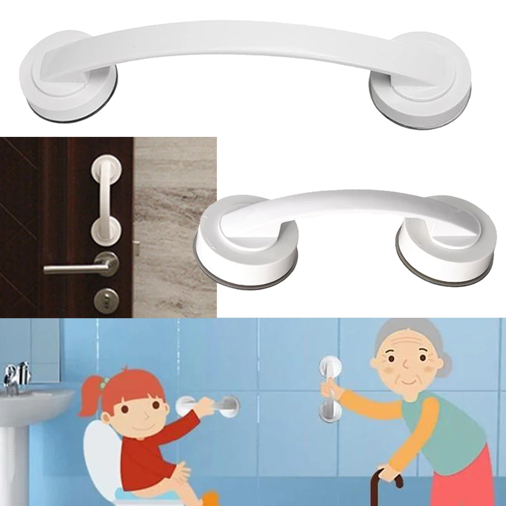 Bathroom Grab Bar,Suction Bath Shower Grab Bars,Safety Grip Balance Assist Bar for Elderly Kids, Anti Slip