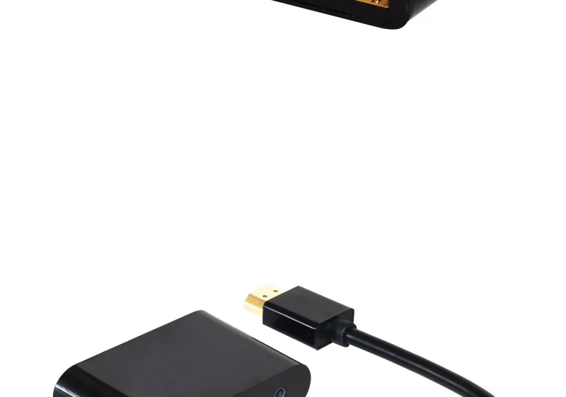 2 в 1 hdmi-адаптер, HDMI в HDMI VAG конвертер Цифровой в аналоговый конвертер кабель для Xbox PS4 ПК ноутбук Displayer HDTV HDMI Кабо