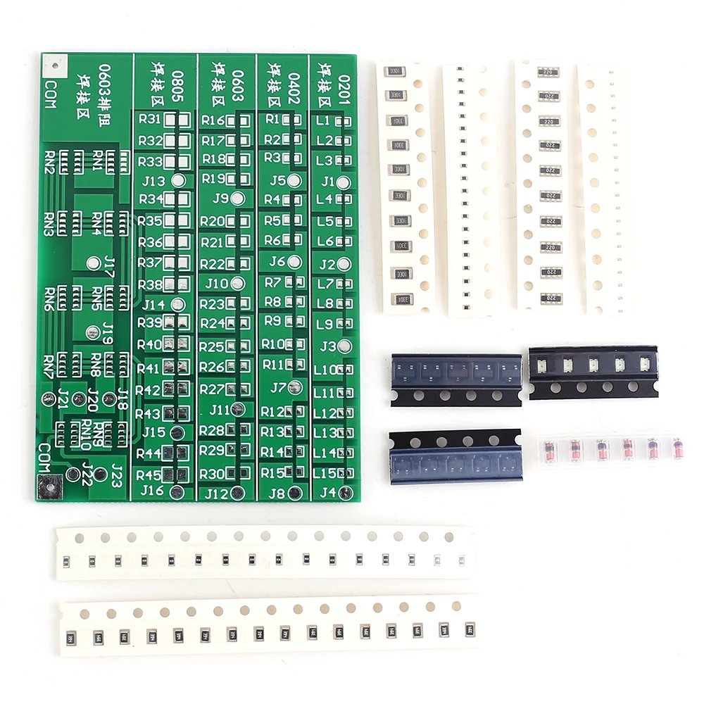 Electronic DIY Kit RGB LED Flashing Controller SMD Component Welding Practice Electronic Suite 10 Components 210 Solder Joints