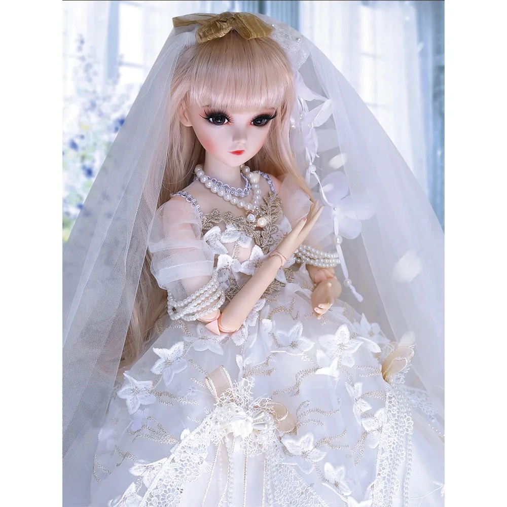 60 см модная BJD большая кукла Дорис Кэти ручная модификация версия 1/3 BJD куклы принцессы с макияжем полный набор кукла для девочки день рождения