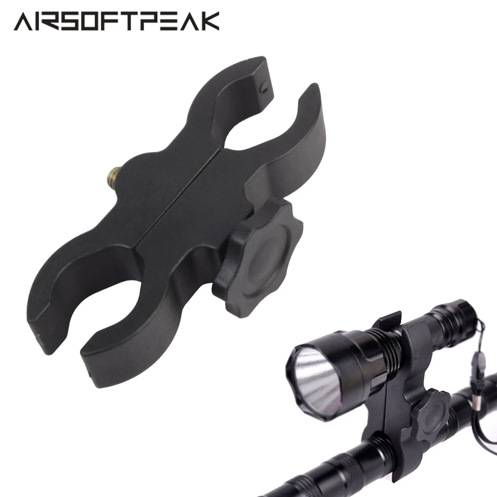 Rifle Gun Universal Barrel Mount laser torche Scope Lampe Pince avec Clé à six pans