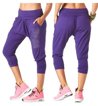 199 purple Женские штаны для танцев, штаны для йоги, длинные леггинсы P783 - Цвет: 199 purple