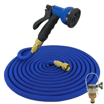 

New Garden Hose Flexible Telescopic Magic Garden Watering Hose High Pressure Car Wash Hose Plastic Water Gun Watering Garden
