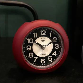 

Creativity Digital Alarm Clock Luminous Lazy Wake Sleep Silent Mini Simple Alarm Clock Bedroom Sveglia Digitale Home Decor MM60N