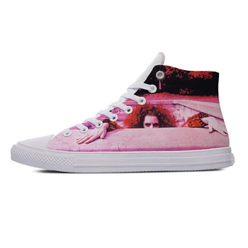 

Zappa Rock Singer Hot Vogue Canvas Shoes Vincent High Top Breathable Lightweight Frank Sneakers 3D Print For Men Women Hot Rats