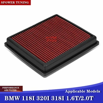 

Engine Air Filter: High Performance,Washable, Replacement Filter: 2011-2019 BMW (114d, 116d, 116i, 118d, 118i,120d, 125d, 218d)