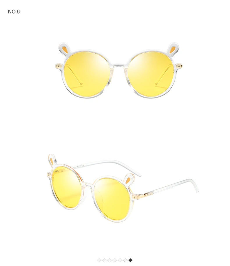 AEVOGUE поляризационные солнцезащитные очки для детей с милыми заячьими ушками фирменный дизайн для девочек и мальчиков маленькие детские солнцезащитные очки UV400 AE0672